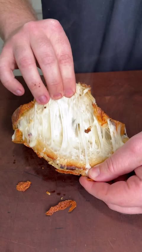 Instagram post by @g_bque for Kingsford. Caption reads: Leftover Turkey Sandwiches with @kingsford....