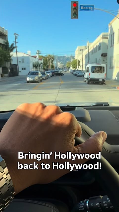 Instagram post by @willsmith for Paramount Pictures. Caption reads: Bringin’ Hollywood back to Hollywood!....