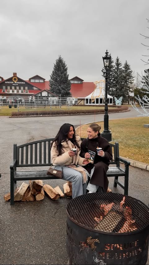 Instagram post by @aylaweemaels for Lavazza. Caption reads: [...] Holiday Market checking out @lavazzaca’s....