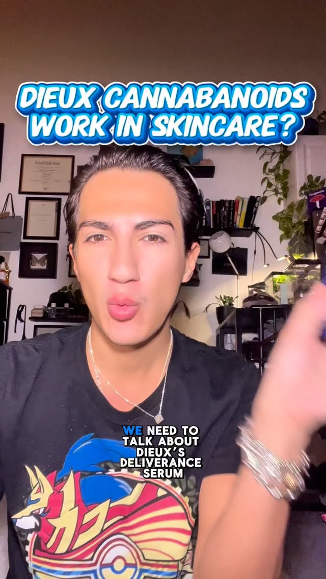 Instagram post by @jc.dombrowski for Dieuxskin. Caption reads: Yeah @dieuxskin is truly a unique product in the....