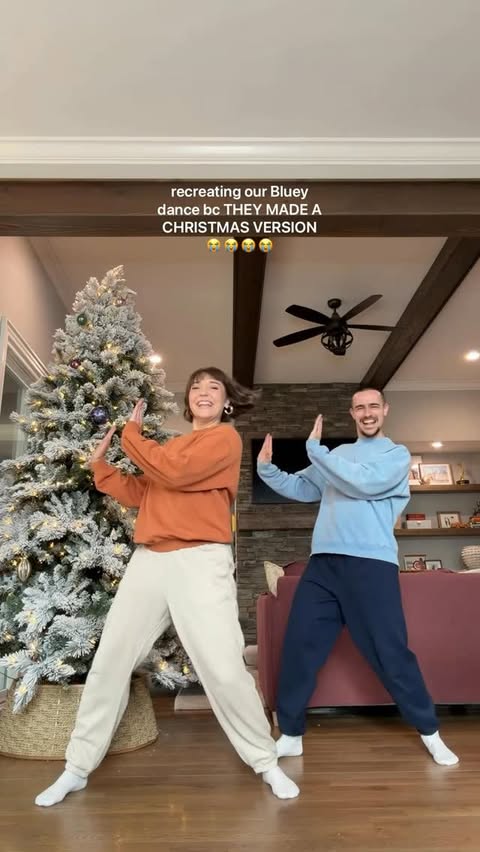 Instagram post by @cost_n_mayor for Bluey. Caption reads: [...] theme song couldn’t get any better... #Bluey....