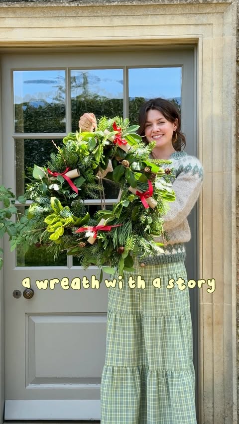 Instagram post by @foraged.by.fern for The Cotswold Company. Caption reads: I’m hoping the postman is going to open up one of....