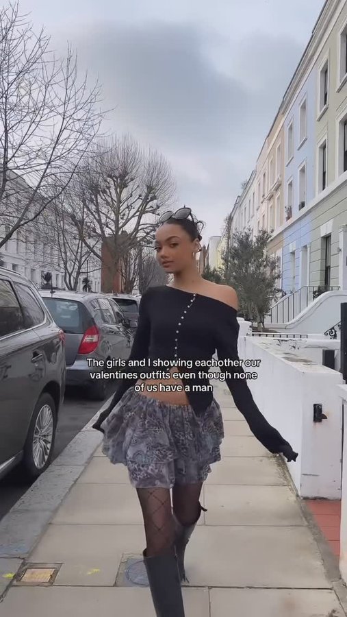 Instagram post by @itsdejavuofficial for Monki. Caption reads: @monki #ad Who needs a man when you can celebrate....