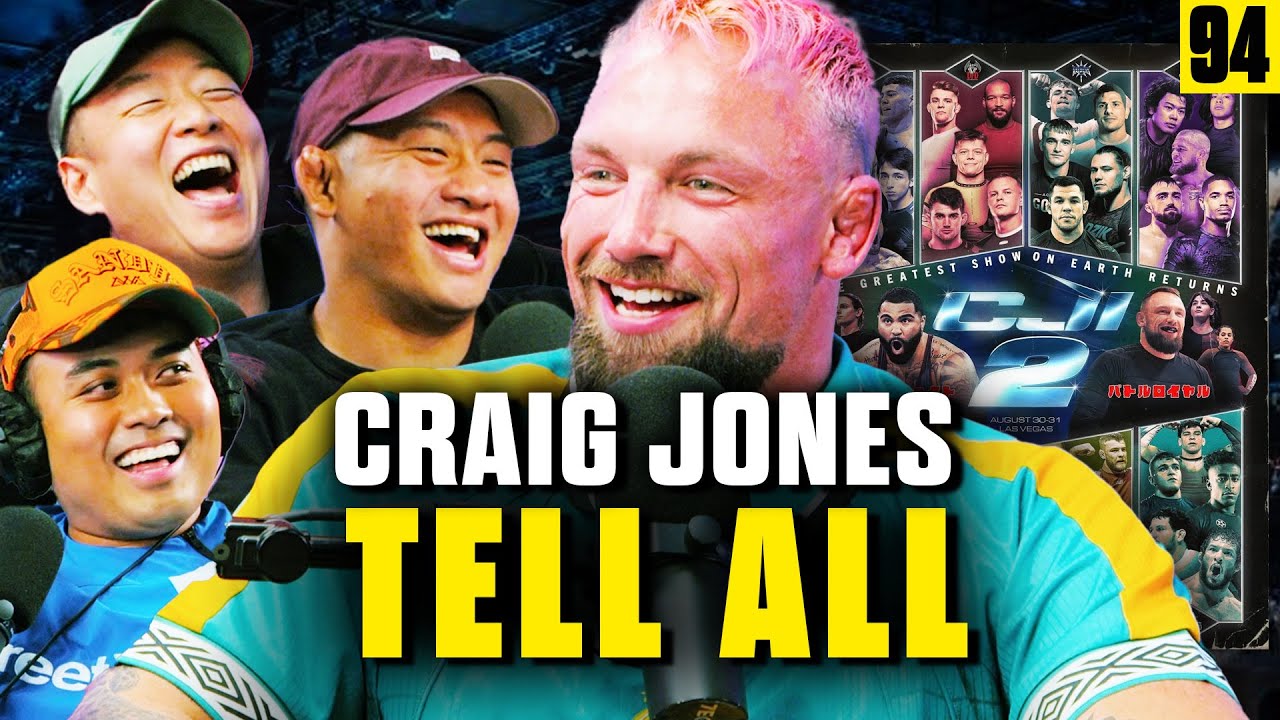 YouTube post by @thecasualsmma for BYLT Basics. Caption reads: Craig Jones vs Mikey Musumeci?! CJI 2 Secrets,....