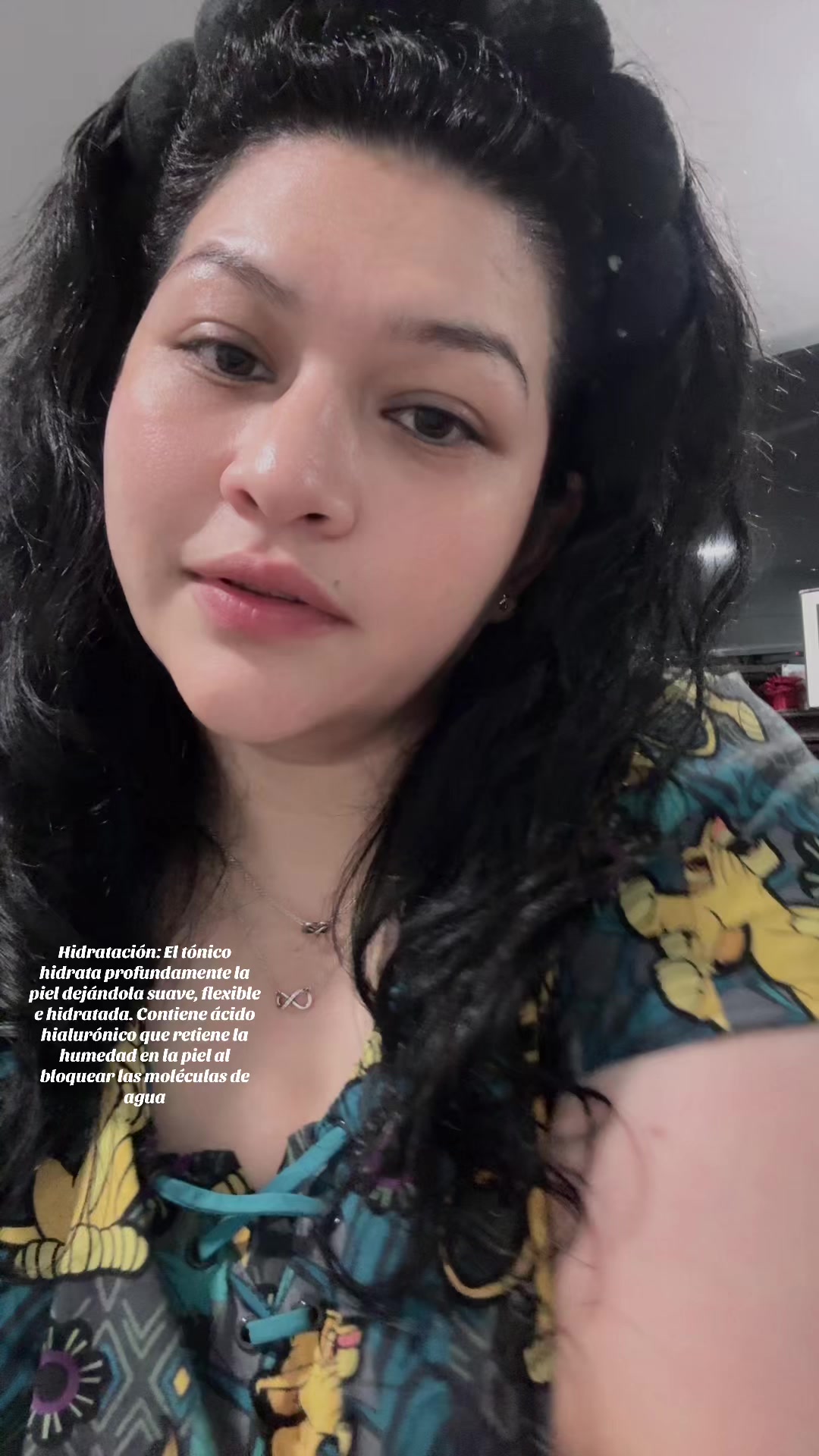 TikTok post by @yuliana..de..leon for Alteya Organics. Caption reads: #skincareroutine @Alteya Organics.