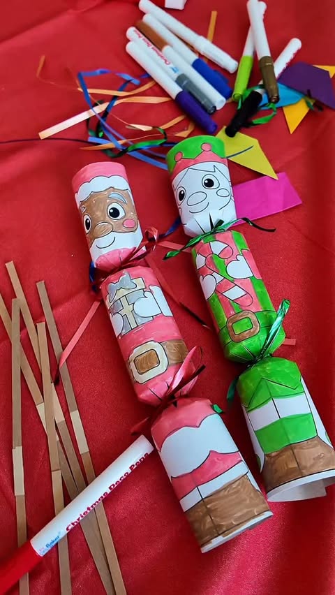 Instagram post by @marisaplusbowie for Baker Ross. Caption reads: #ad @bakerross 🎅🏽 

This is your sign to make....