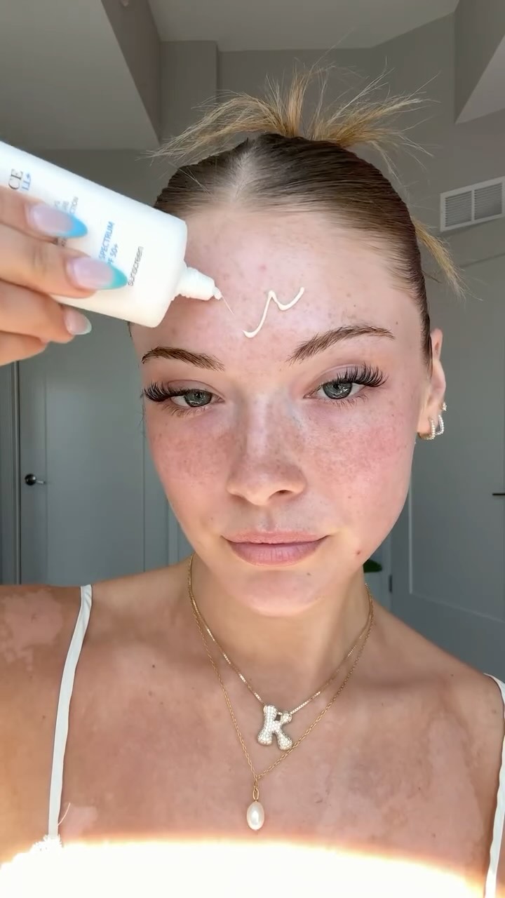 Instagram post by @kayla.ryan1 for dalbaglobal. Caption reads: Brutally honest review of the Waterfull Essence....