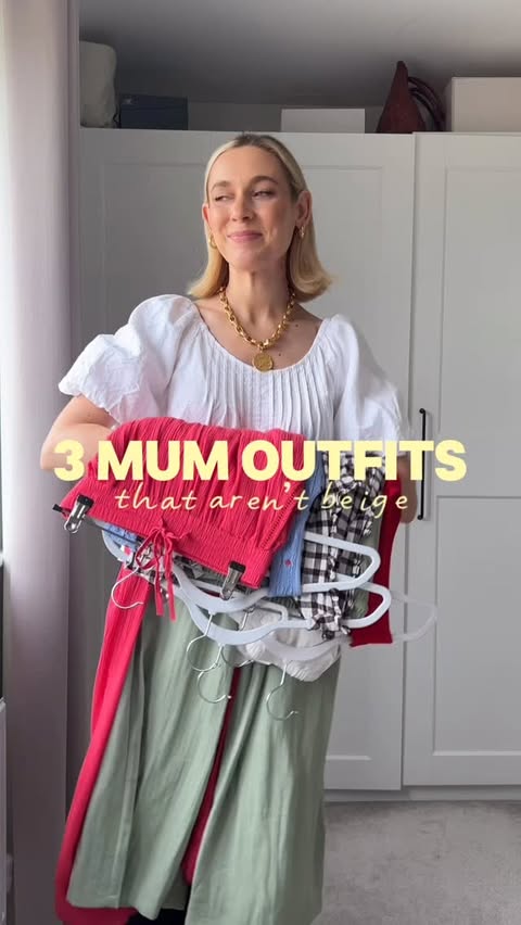 Instagram post by @charincolour for Joules. Caption reads: [...] Trousers @halara_uk Bag @joules * Look 2:....