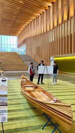 Instagram post by @preszlerwoodshop for TotalBoat. Caption reads: [...] your own, too). Build sponsored by....