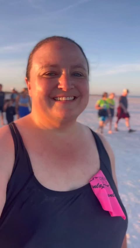 Instagram post by @tri_ing_to_live for TrovaTrip. Caption reads: Save $150 on ANY @trovatrip with me in 2026,....