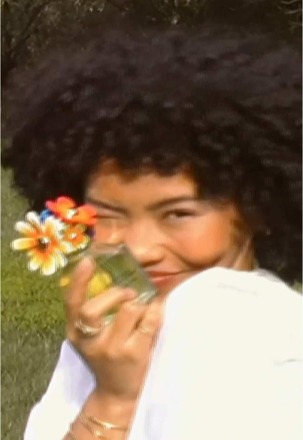 TikTok post by @speckledbrownie for Marc Jacobs Fragrances. Caption reads: Defining wild with the new Daisy Wild Eau So....