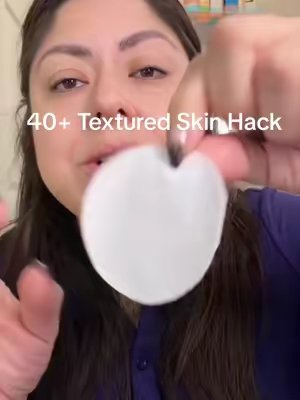 TikTok post by @rosie.reviews for JiYu Skin. Caption reads: At 41, my skin decided to do puberty and....