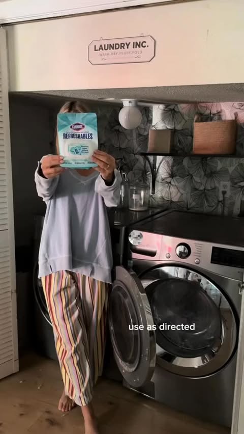 Instagram post by @ali_nmartin for Clorox. Caption reads: [...] wash after one wear. I’ve been using Clorox....