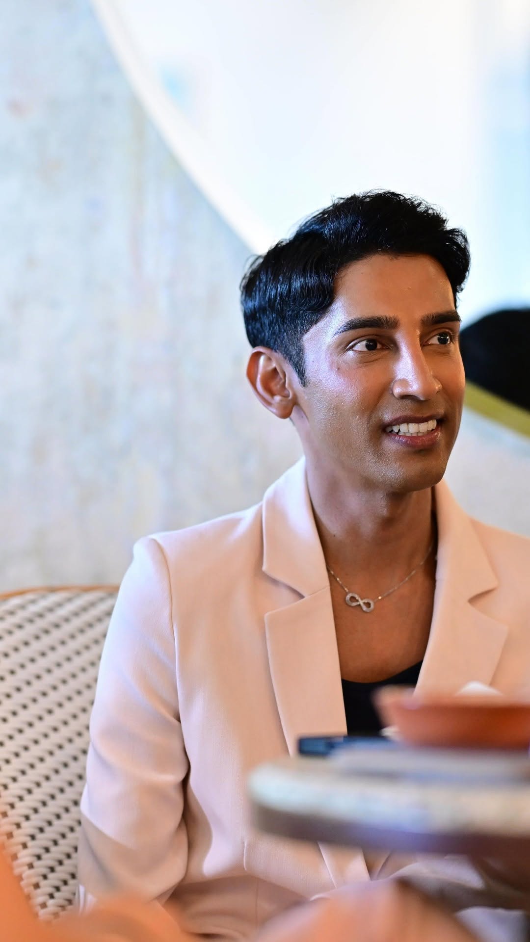 Instagram post by @darshen for KraveBeauty. Caption reads: How dare he touch me and congrats on your new lip....