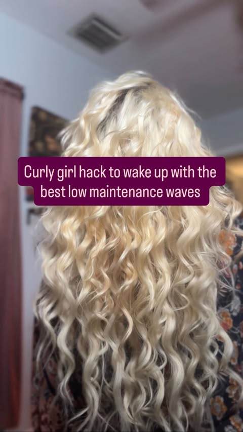 Instagram post by @lindsaytravisartistry for Herbal Essences. Caption reads: If you want a low maintenance way to maintain your....