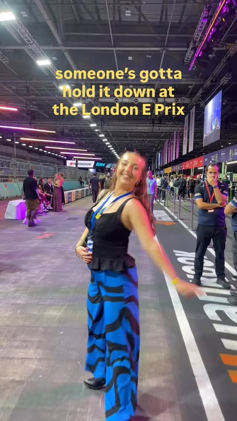 Instagram post by @live.laugh.lyds for Formula E. Caption reads: [...] winner 🤩⚡️🏎️✨ ad/gifted @fiaformulae....