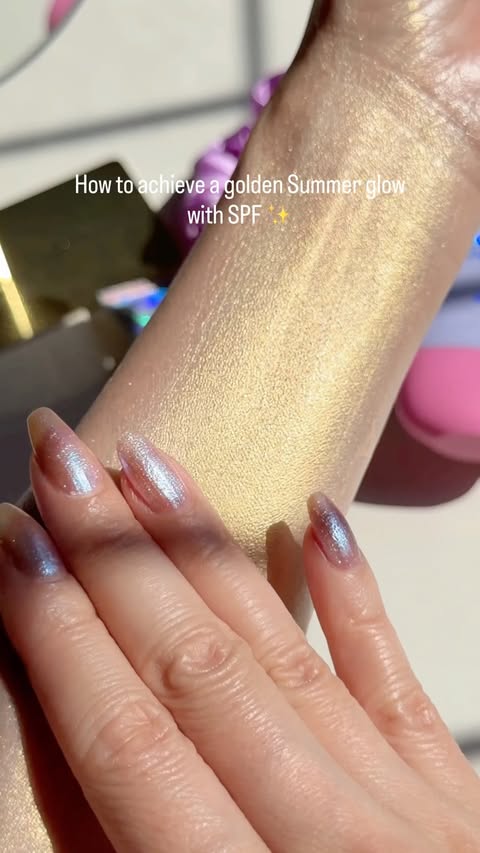 Instagram post by @fromsandyxo for Naked Sundays. Caption reads: [...] in shade Love Letter. *pr samples....
