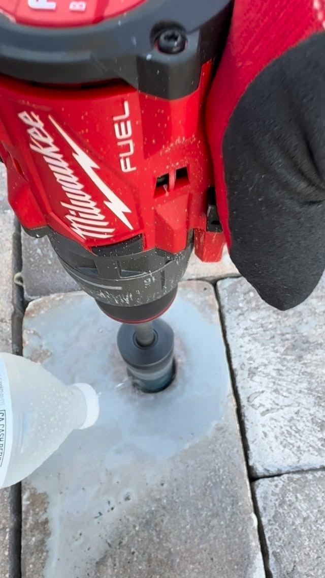 Instagram post by @tooling_with_newman for Spyder Products. Caption reads: @spyderproducts Tungsten Carbide-Tipped Hole Saws....