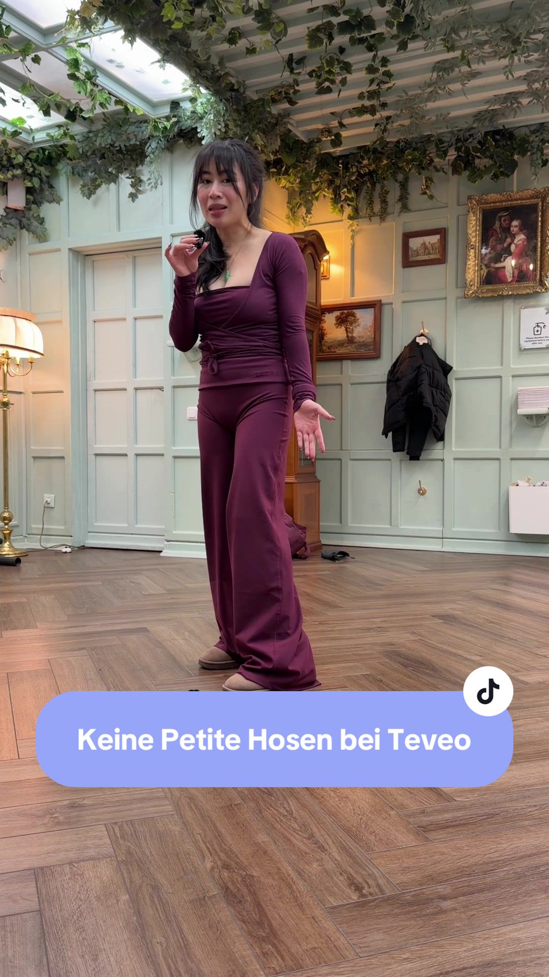 TikTok post by @lani_lifts for Teveo. Caption reads: [...] Mellow Kollektion launched bei @TEVEO diesen....