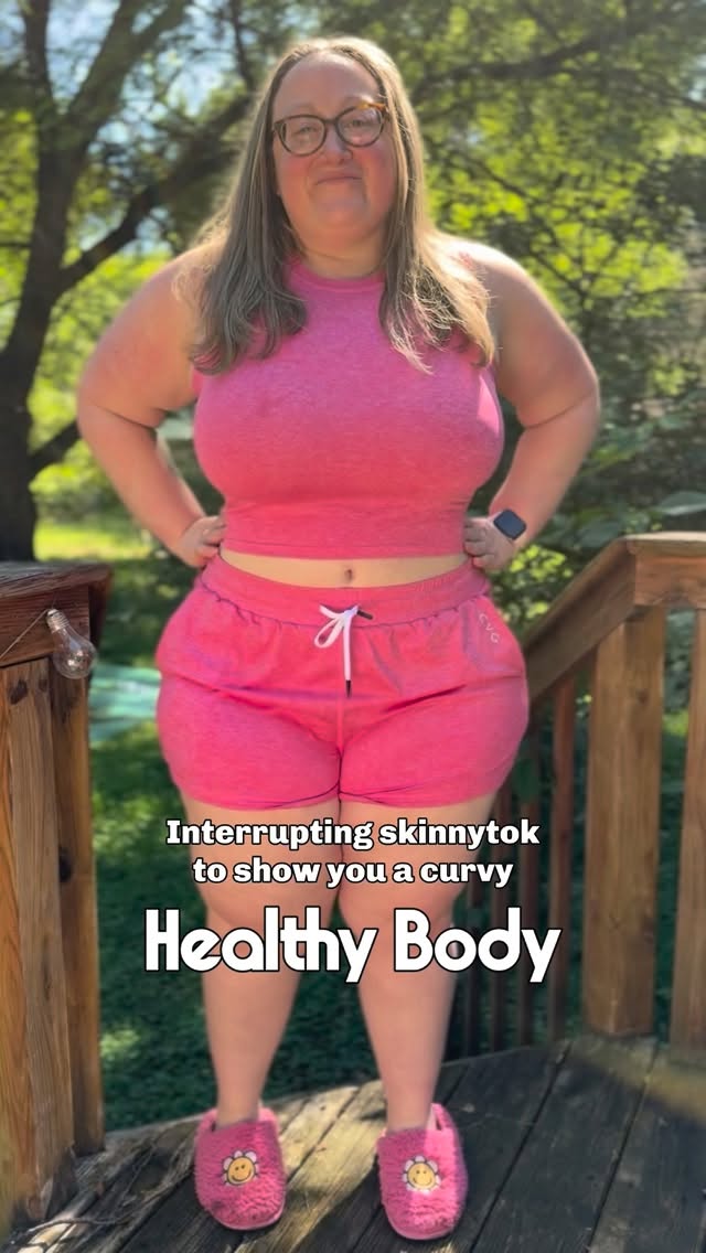 Instagram post by @losing_for_health for Constantly Varied Gear. Caption reads: Just wanted to show you what a curvy healthy body....