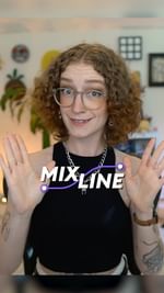 Instagram post by @ashleyroboto for Streamlabs. Caption reads: Want a fun new audio mixing app? Try MIXLINE from....