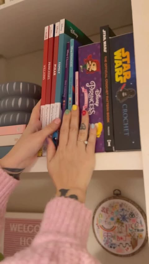 Instagram post by @jessmakesmagic for Disney Publishing Worldwide. Caption reads: My toxic trait is thinking I can master every,....