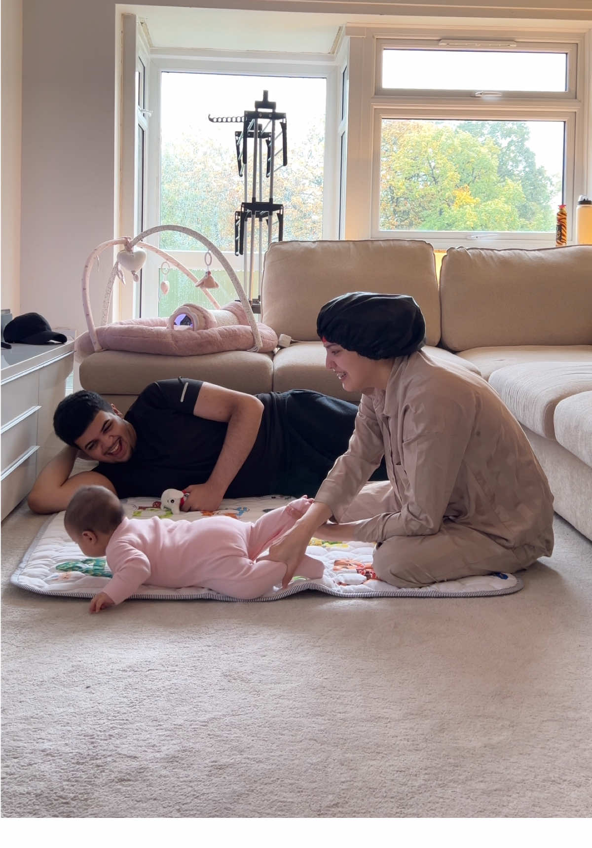 TikTok post by @originalmaham for Salams. Caption reads: our unique journey finding one another 🥹❤️....