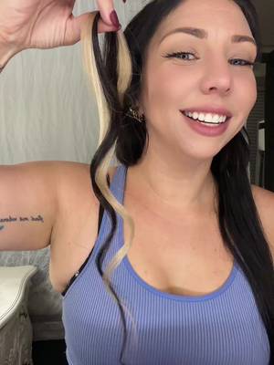 TikTok post by @chasing..paradise for Laavoo Hair (official). Caption reads: Because sometimes your hair just needs a little....