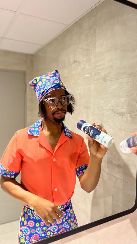 Instagram post by @sipho_marima for NIVEA MEN. Caption reads: [...] mean, I told him a long time ago about NIVEA....