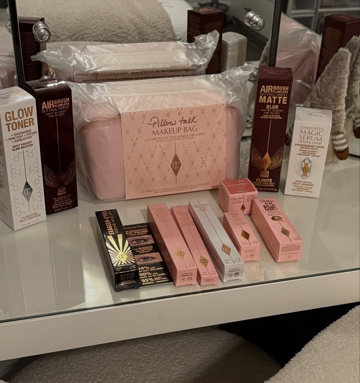 Instagram post by @jadelittlelife for Charlotte Tilbury. Caption reads: [...] came early, thank you so much....