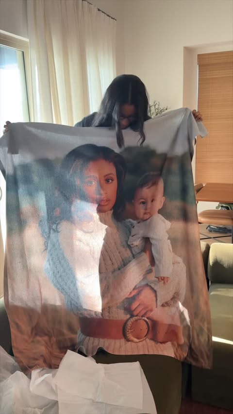 Instagram post by @heybriajones for Shutterfly. Caption reads: Can’t get over this gift 😭❤️ @shutterfly Use code....