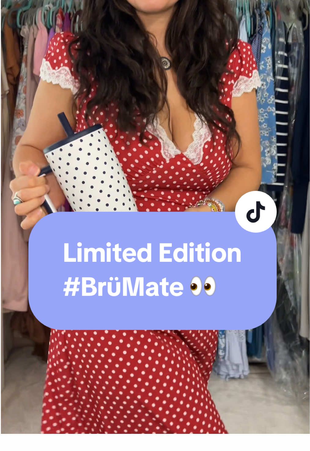 TikTok post by @dbakessss for BruMate. Caption reads: [...] It won’t be coming back! 😆 @BrüMate....
