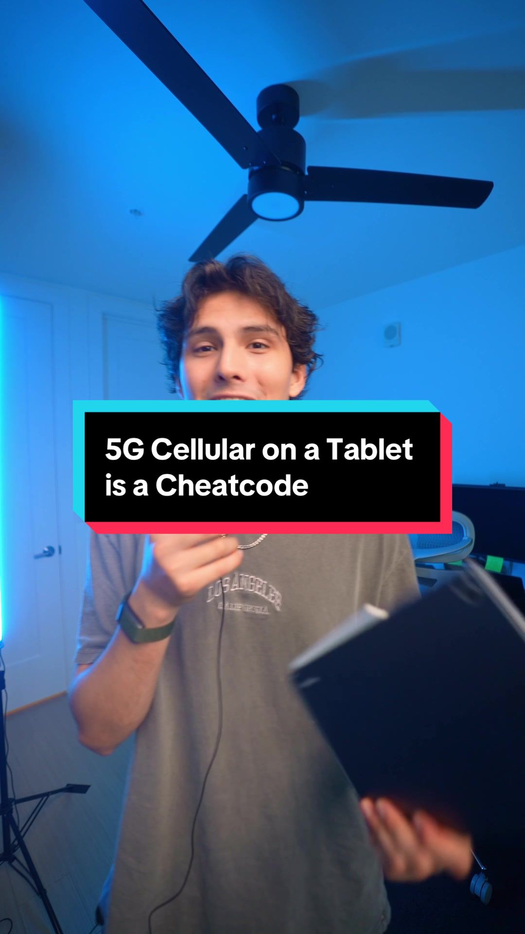 TikTok post by @nathanespinoza for Boost Mobile. Caption reads: No more sketchy guest WiFi networks 😭🙏 #tech....