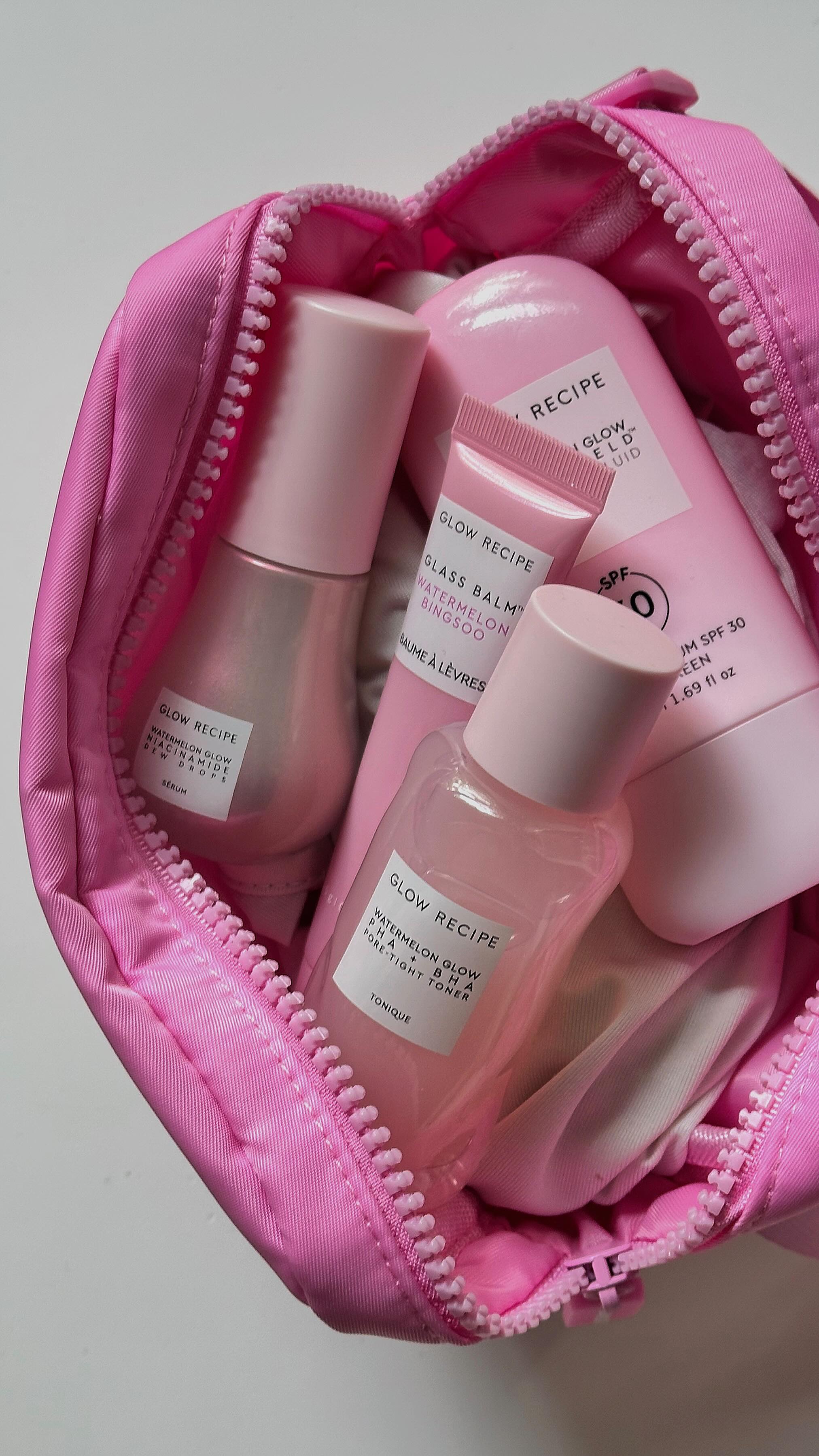 Instagram post by @glow.withnicoleashley for Glow Recipe. Caption reads: [...] starts within 🌸✨💖

ft. @glowrecipe glass....