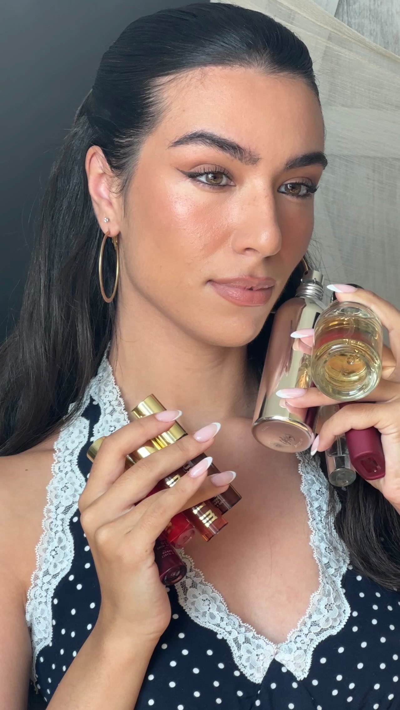 Instagram post by @janjan.maria for Milani Cosmetics. Caption reads: [...] my new fall shades of the @milanicosmetics....