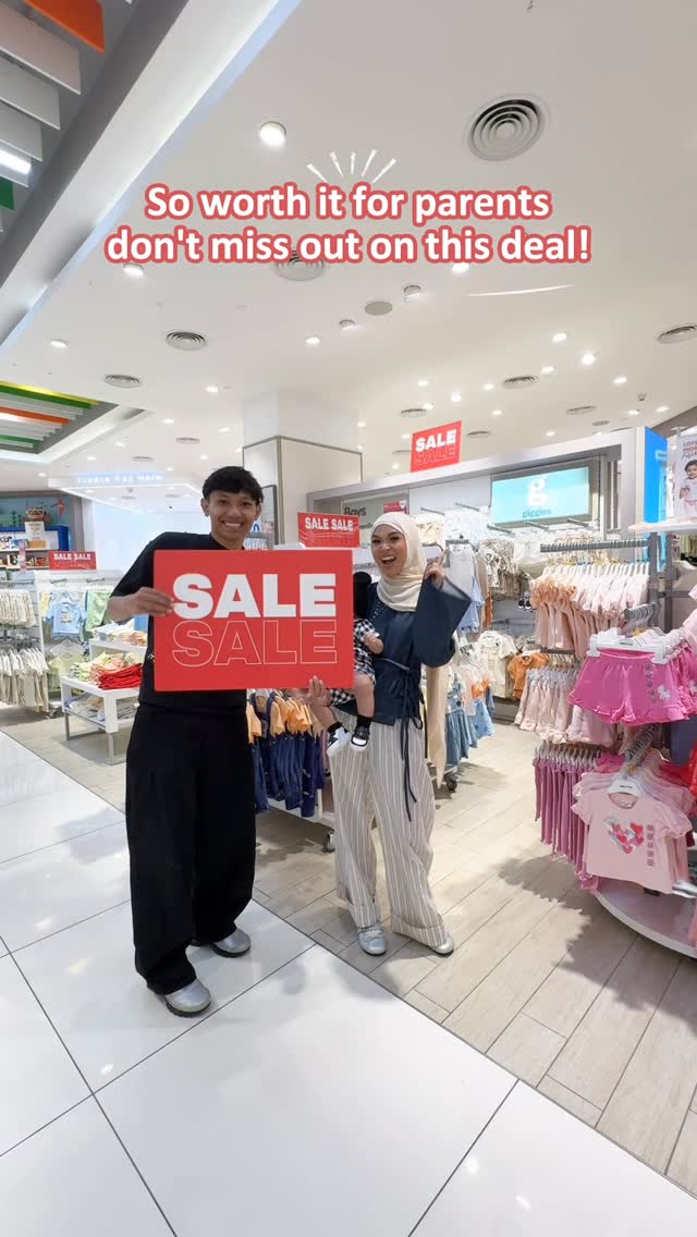 Instagram post by @nrvmirah.__ for Babyshop. Caption reads: ✨ Your ultimate one-stop destination for all....