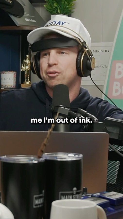 Instagram post by @ghostrunnerspodcast for Good Ranchers. Caption reads: [...] printer terrible?? Presented by....