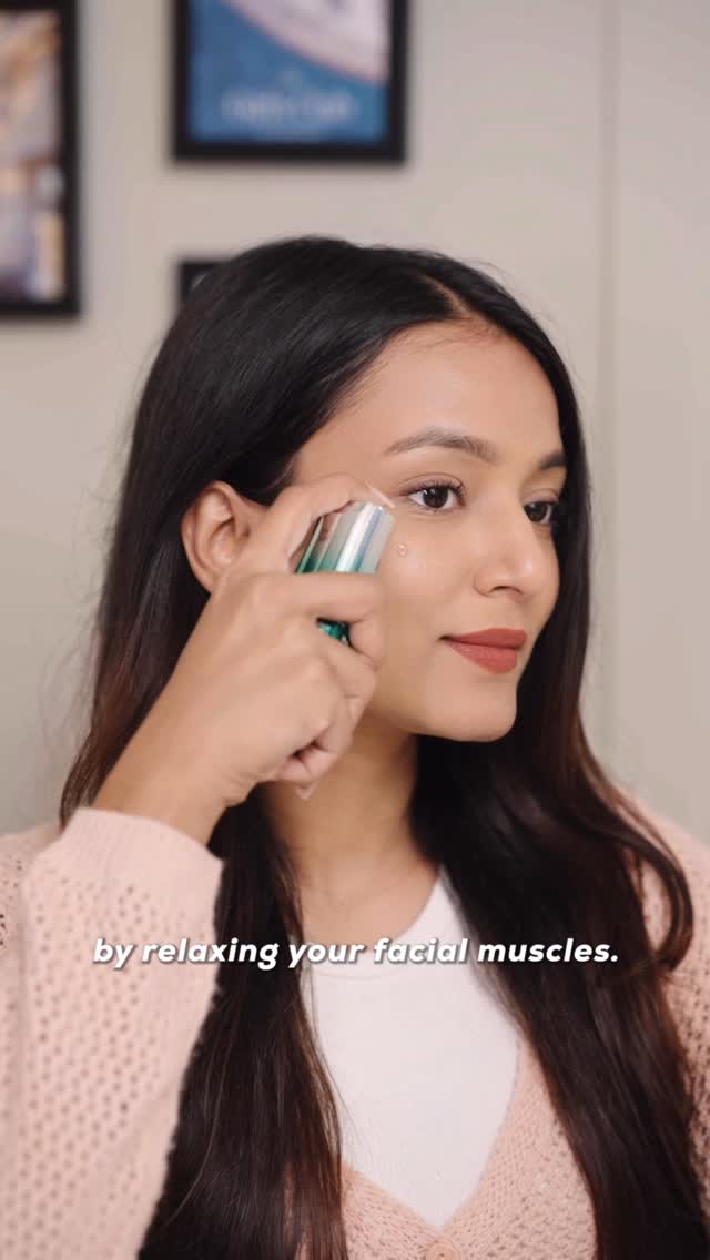 Instagram post by @ikavvyaa for Dr Sheths. Caption reads: Comment for link 🔗 
Botox-like glow, minus the....