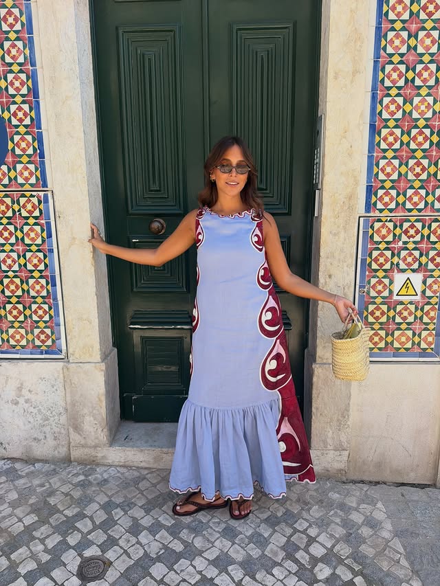 Instagram post by @pipafdealmeida for Jimmy Fairly. Caption reads: the mood is: finding a dress you’d wear to a....