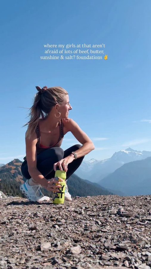 Instagram post by @awholehealthlife for LMNT. Caption reads: and we love raw milk too ;) all the GOOD stuff,....