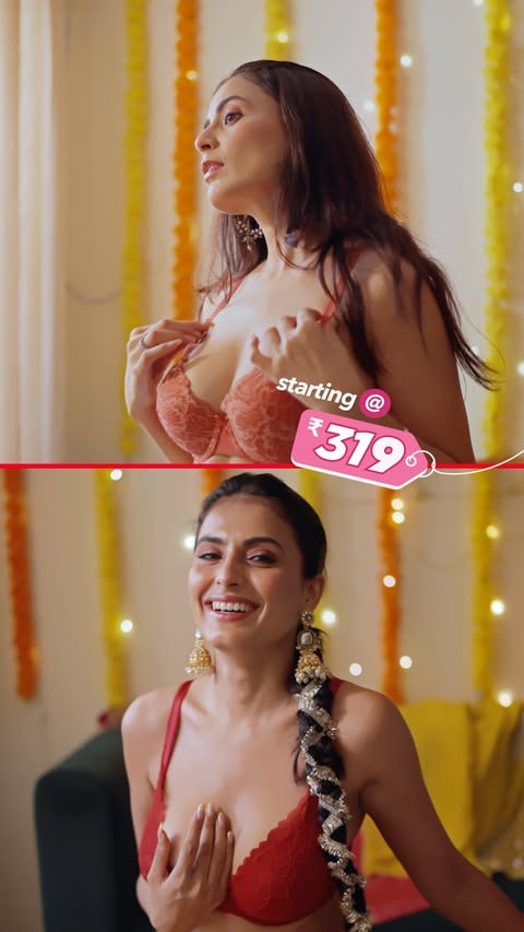 Instagram post by @kajal_himalayan14 for Zivame. Caption reads: Zivame’s Bridal Edit has me covered for every....