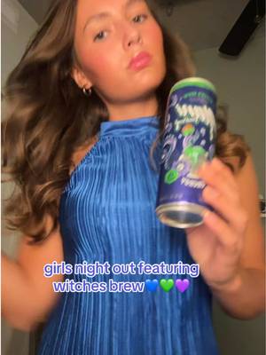 TikTok post by @diadurrett for Alani Nu Ambassadors. Caption reads: [...] brew and the fall weather @Alani Nu....