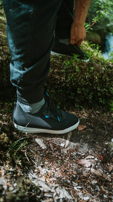 Instagram post by @herpnwadventures for Vessi. Caption reads: [...] why my go to adventure shoe has been the....