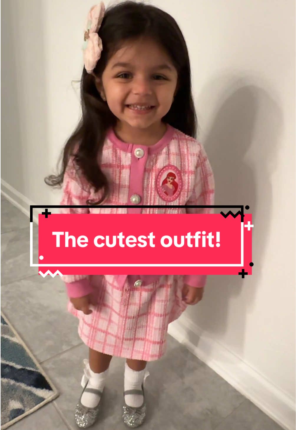 TikTok post by @christian_and_maria for PatPat. Caption reads: [...] sells out! #disney #outfit #gift #patpat....