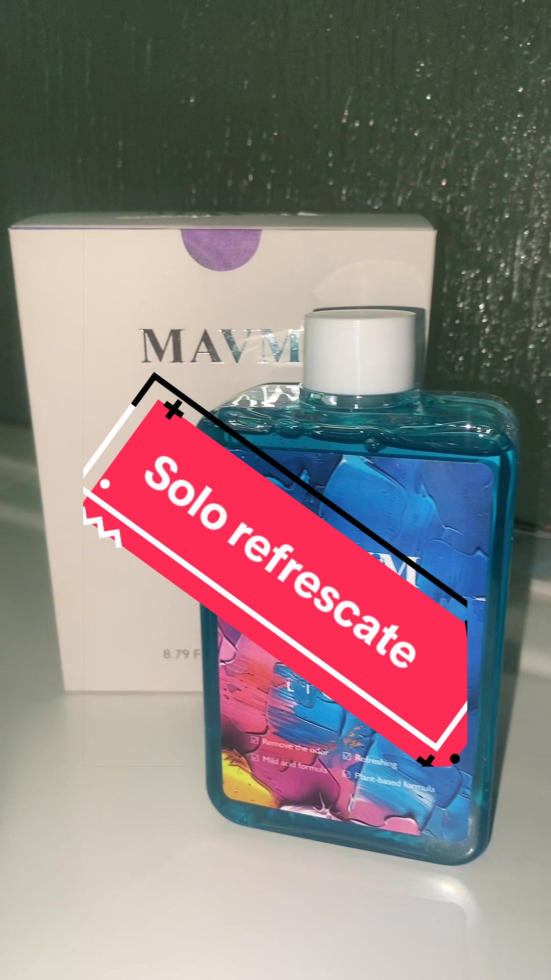 TikTok post by @juanitomartinez1966 for MAVM. Caption reads: Refrescate @MAVM #tiktok.