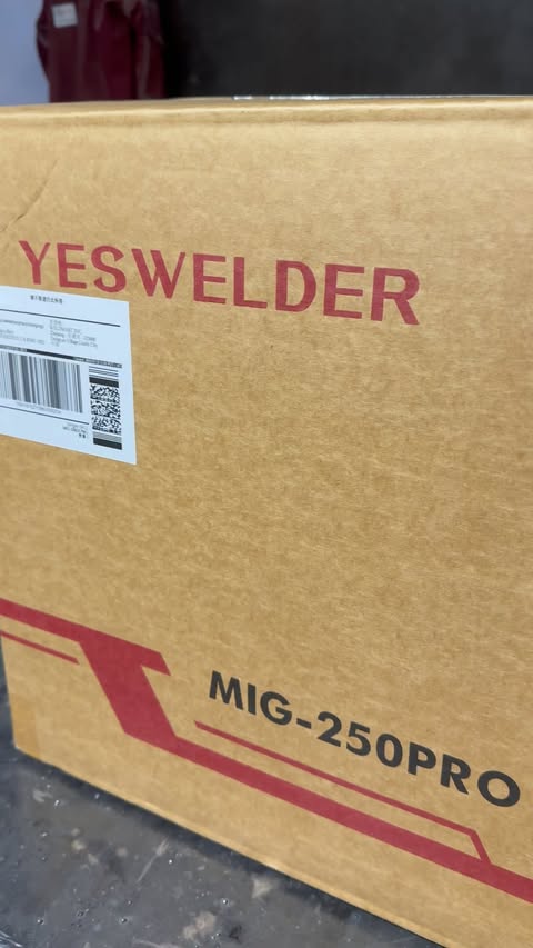 Instagram post by @killer_mars for YesWelder. Caption reads: Unboxing a game-changer with @yeswelder! 🔥 Join....