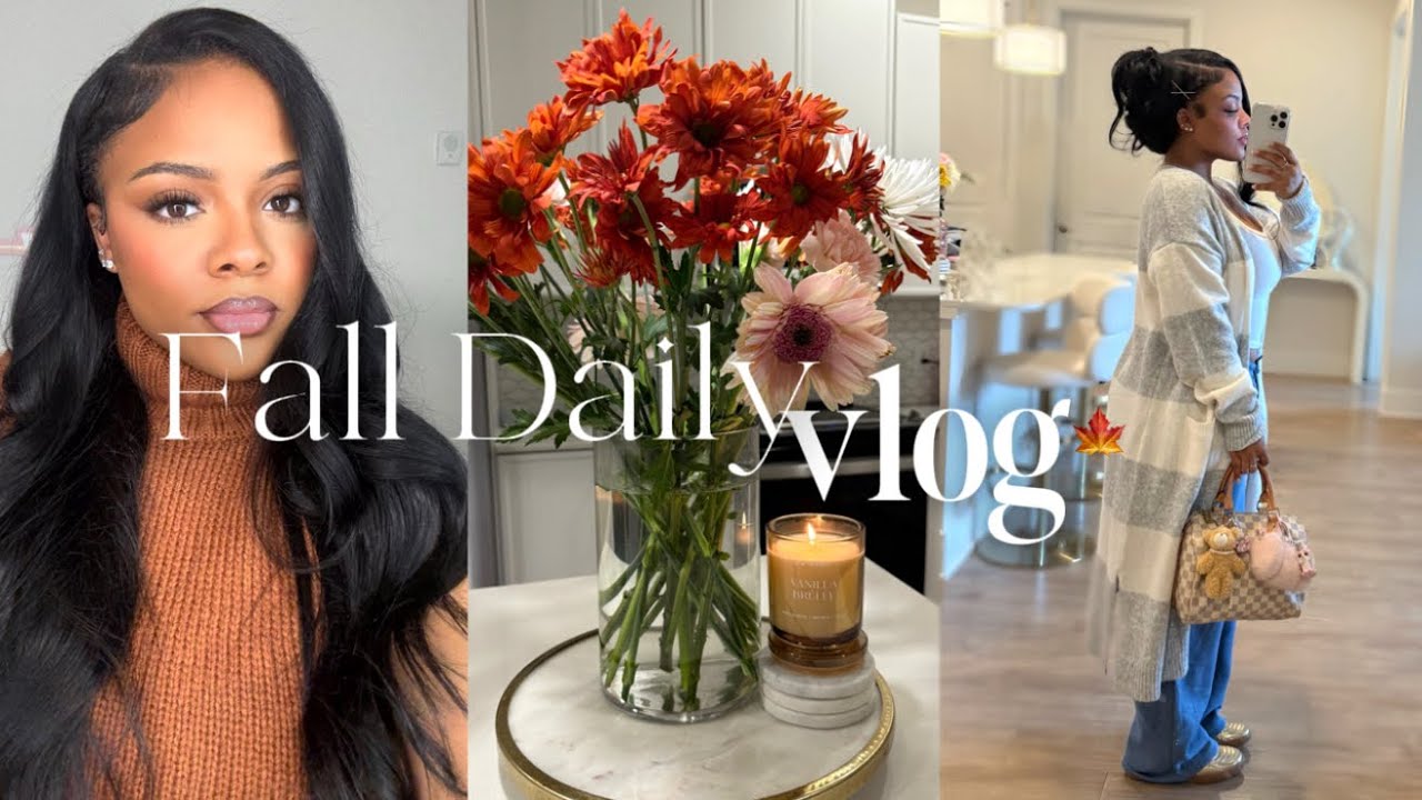 YouTube post by @Jaydajonet for MagicLinks. Caption reads: A Fall Day in My Life 🍂 A Visual Diary ft.....