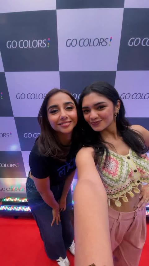 Instagram post by @vidushidusad for Go Colors. Caption reads: here’s another reason to love bandra @gocolors....