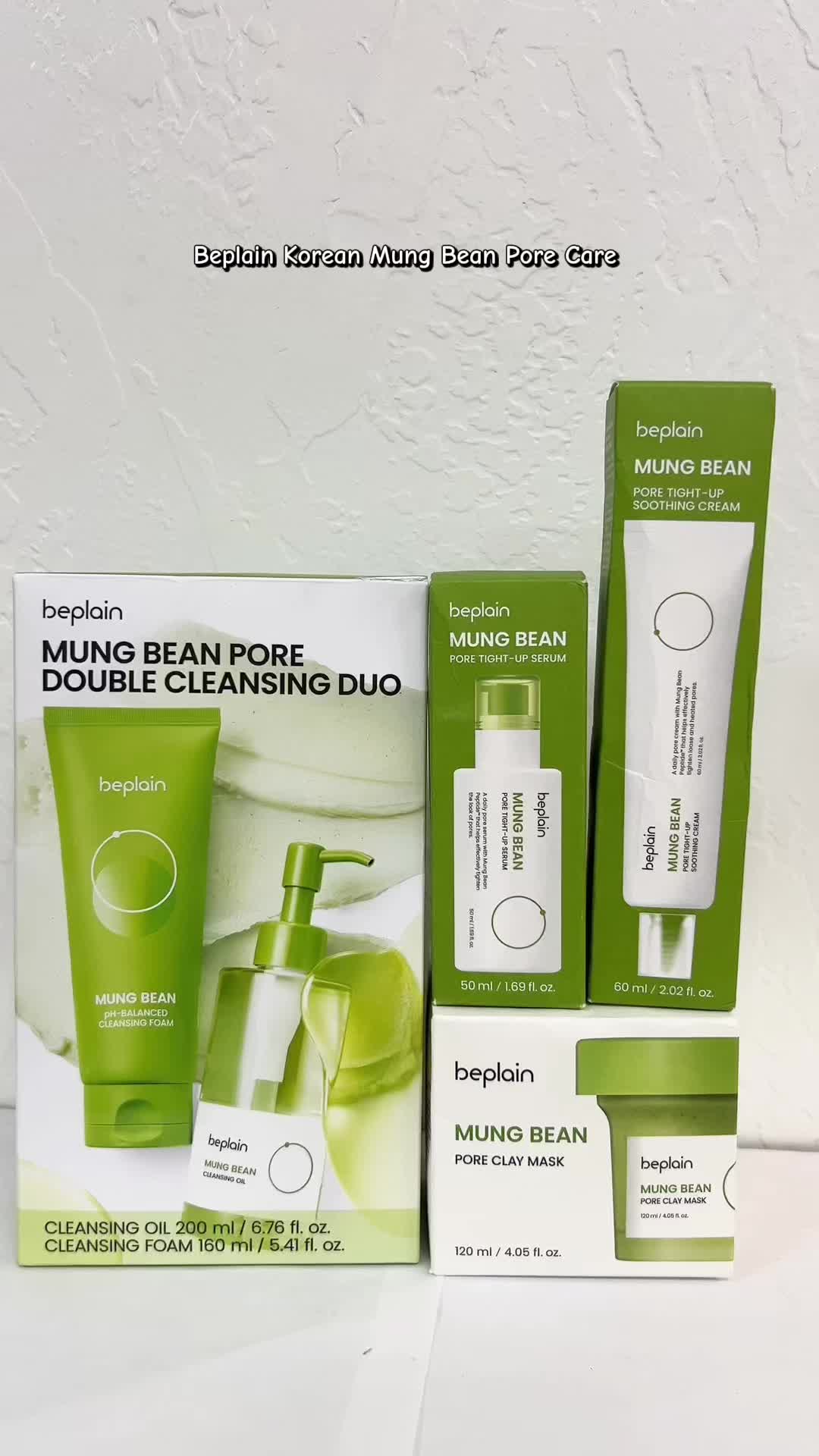TikTok post by @i_amsapna for Beplain US. Caption reads: If you’re looking for a new pore care routine, you....