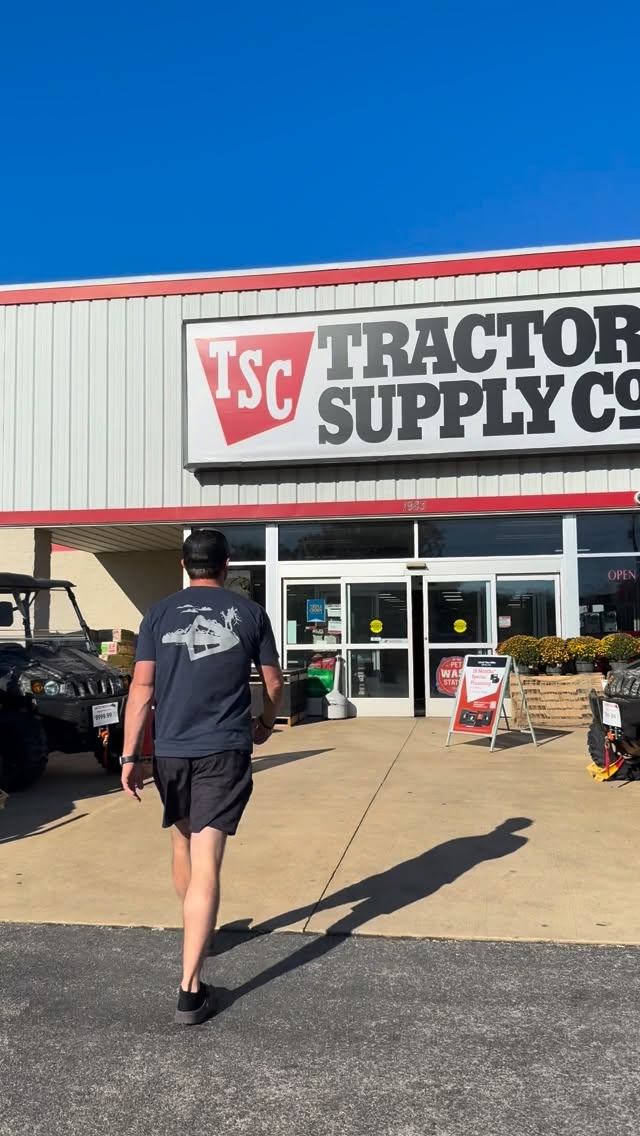 Instagram post by @sladejohnston for Tractor Supply. Caption reads: Time for a blind upgrade. 🦌  #ad #sponsored

I’m....